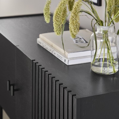 Aparador Array negro 120cm Woud 2