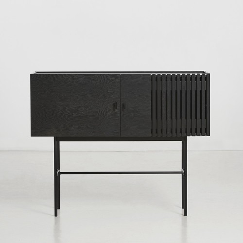 Buffet Array noir 120cm Woud