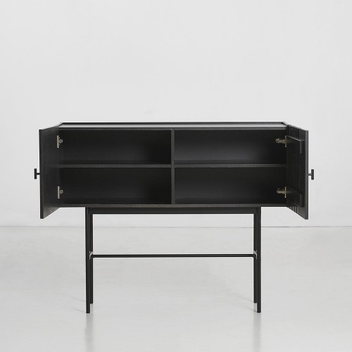 Credenza Array nera 120 cm Woud