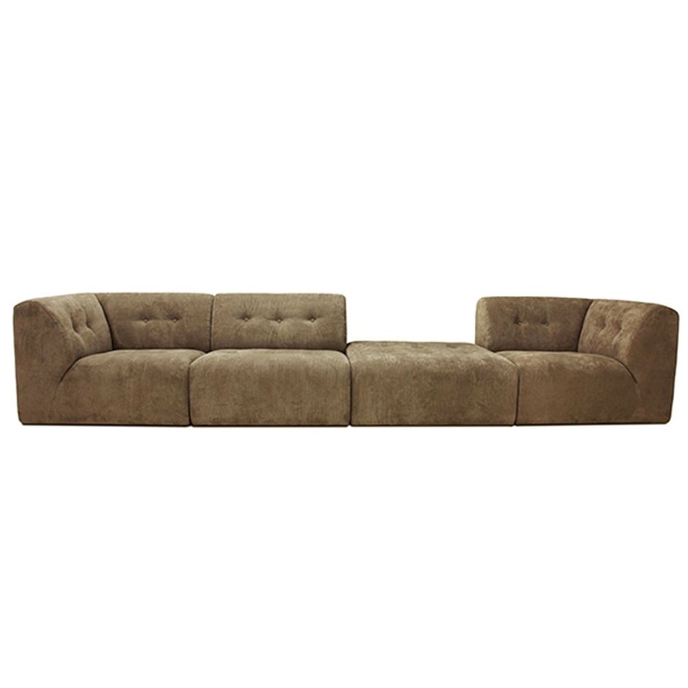 Module A sofa Vint bruin HKliving