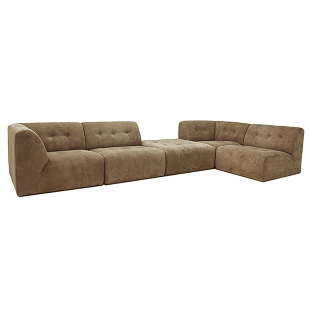 Module A sofa Vint bruin HKliving