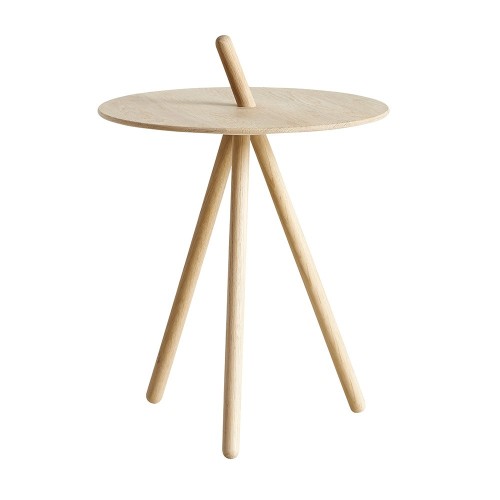 Come Here mesa auxiliar de roble Woud