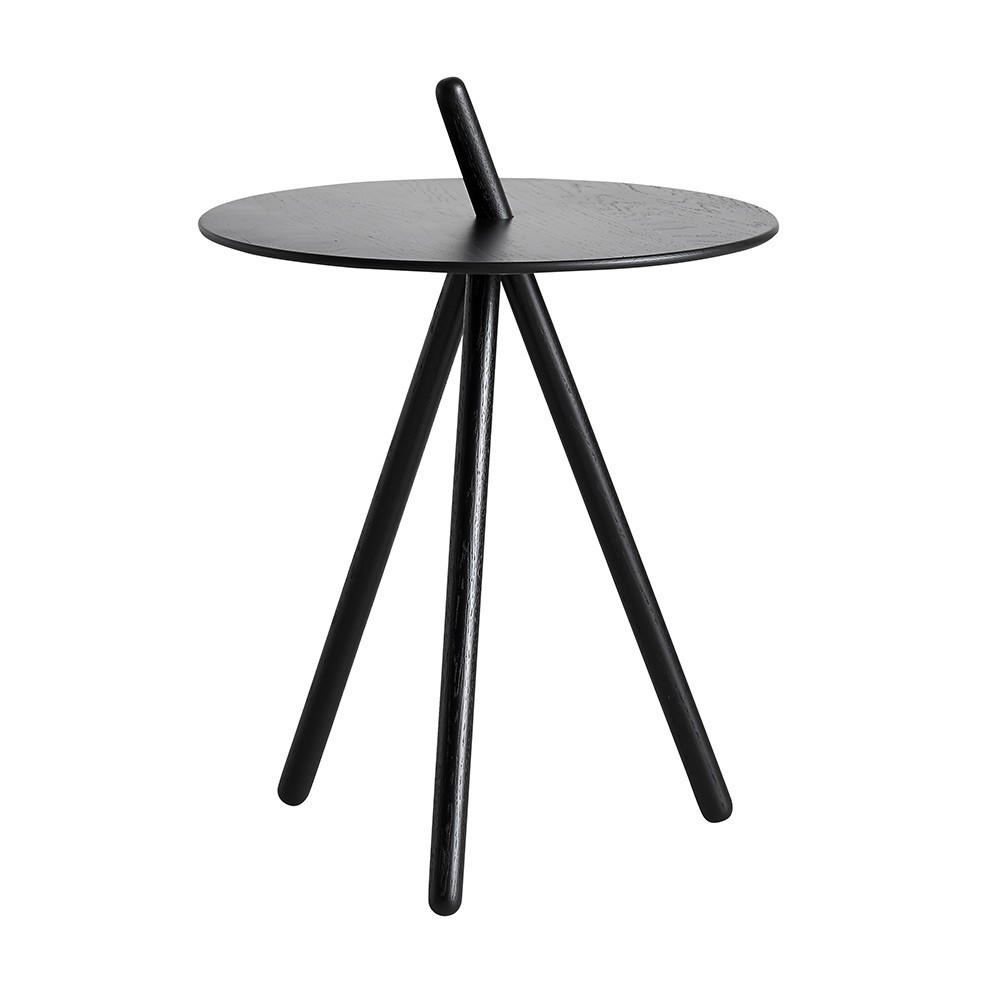 Come Here side table black Woud