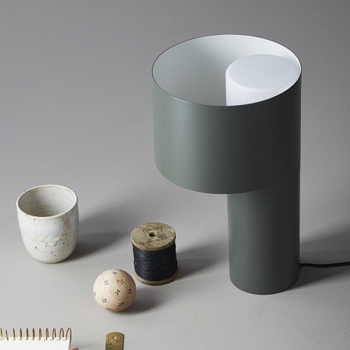 Lámpara de mesa Tangent verde bosque Woud
