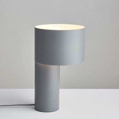 Lámpara de mesa Tangent gris frío Woud