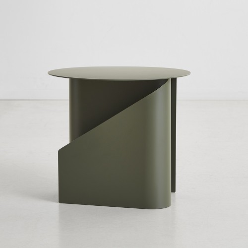 Sentrum side table dusty green Woud