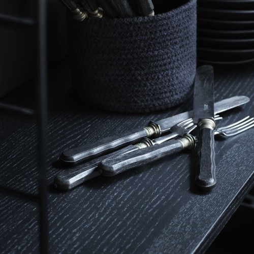 Étagères frêne teinté noir - Système String String Furniture