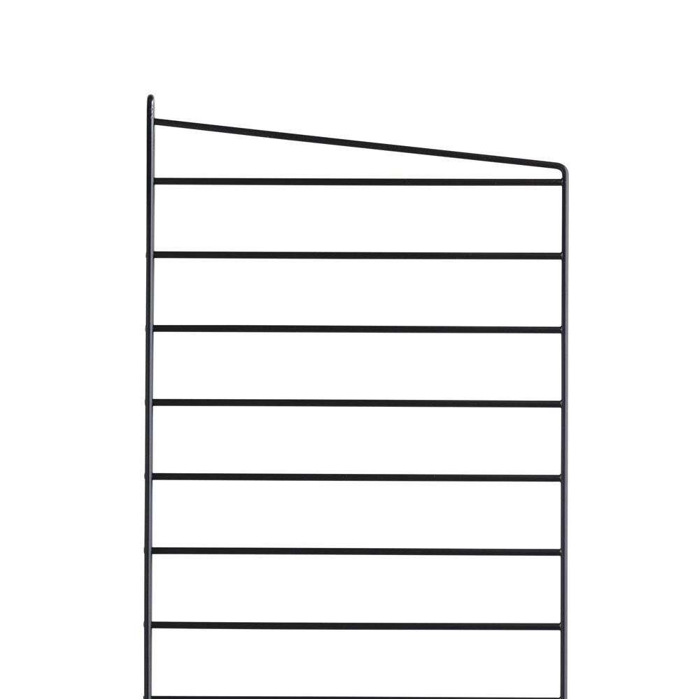 Estante (s) de piso negro - Sistema de cuerdas String Furniture