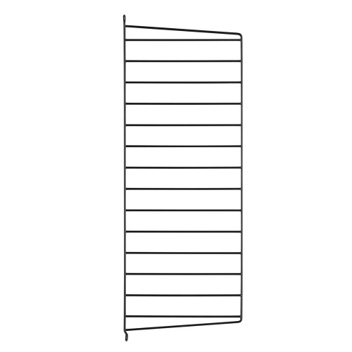 Zwarte wandrekken - String-systeem String Furniture