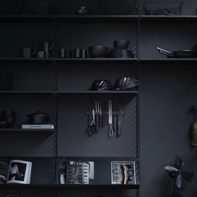 Black wall panel(s) - String system String 2