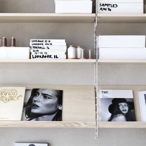 Racks de pared blanca String Furniture