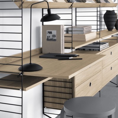 Bureau noyer - Système String String Furniture 2