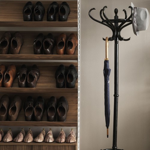 Walnoten display plank - String systeem String Furniture