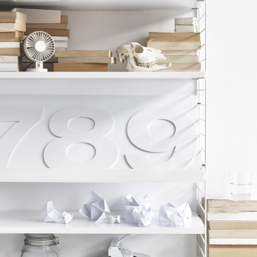 Witte beursplank - String-systeem String Furniture