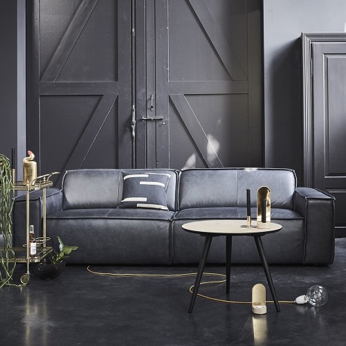 Edge 3-Sitzer-Sofa Da Silva 15004 Antracite Fést
