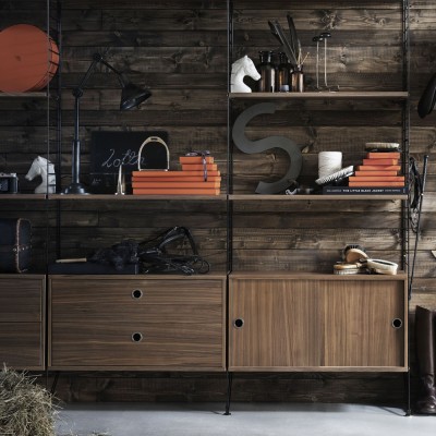 Kommode aus Walnuss - Saitensystem String Furniture 2