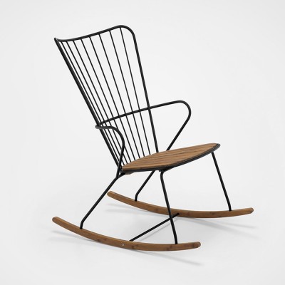 Rocking chair Paon noir Houe Houe