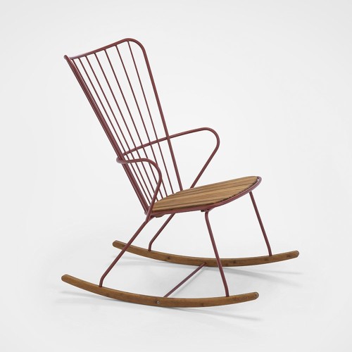 Rocking chair Paon paprika Houe