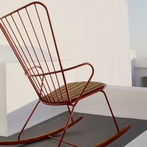 Paon rocking chair midnight blue Houe