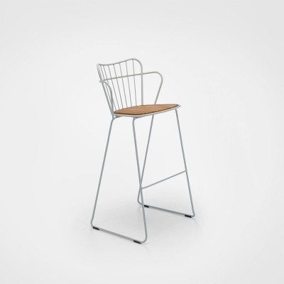 Paon bar stool taupe Houe Houe