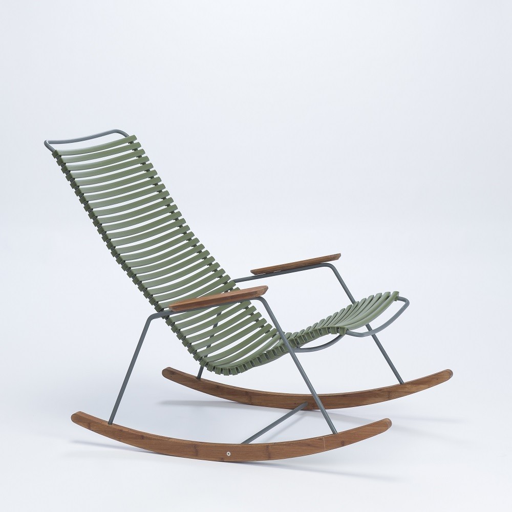 Rocking chair Click vert olive Houe