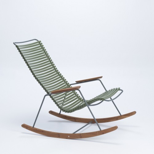Rocking chair Click olive green Houe