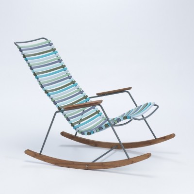 Rocking chair Click multicolor 2 Houe