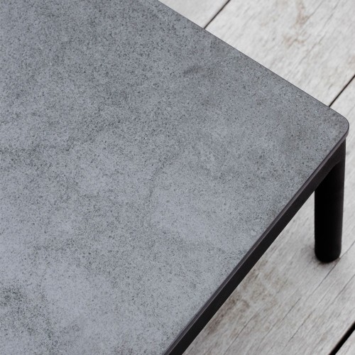 Riad ceramic coffee table 124x74cm anthracite Oasiq