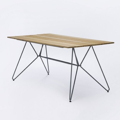 Mesa de comedor Sketch 160cm bambú Houe 2