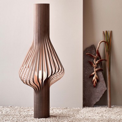 Lampada da terra Diva in rovere affumicato Northern Northern