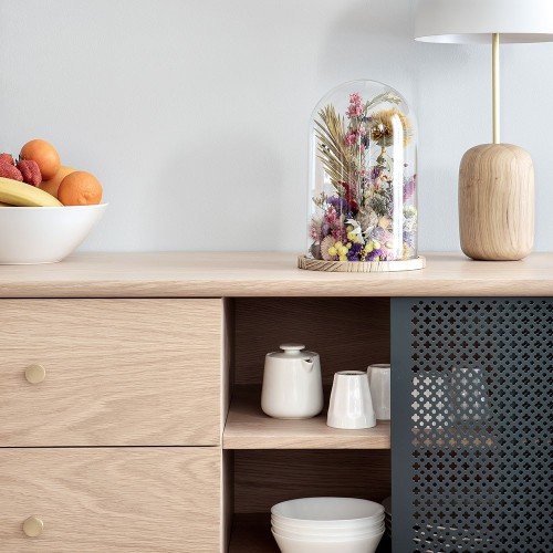 Madia alta Gabin in rovere grigio ardesia Hartô