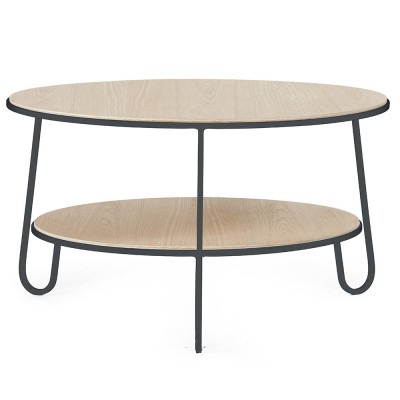 Tavolino Eugenie 70 cm rovere grigio ardesia Hartô Hartô