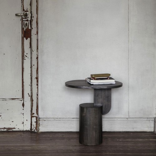 Tavolino con inserto nero Ferm Living