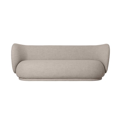 Rico bank 3 zits curly sand Ferm Living