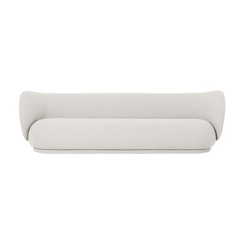 Rico Sofa 4-Sitzer weiß lockig Ferm Living