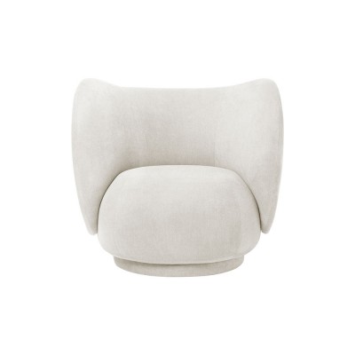 Rico armchair brushed white Ferm Living