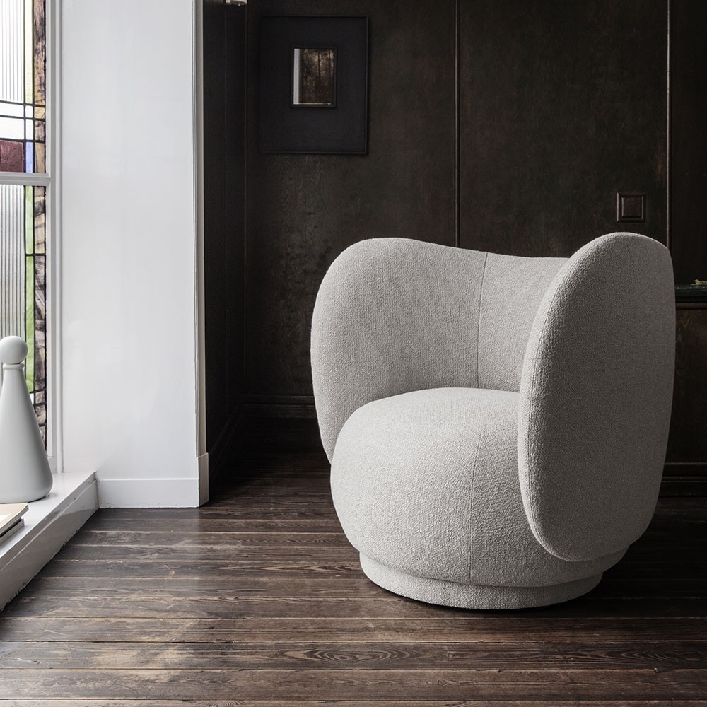 Rico armchair brushed sand Ferm Living
