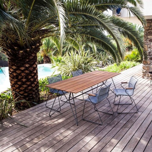 Sketch eettafel 220 cm bamboe Houe