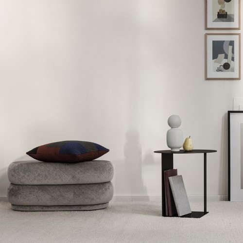 Oval pouffe green Ferm Living