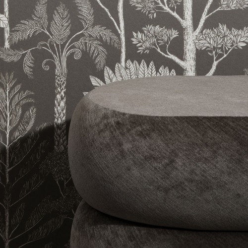 Pouf ovale verde M Ferm Living