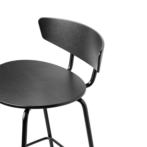 Chaise de bar Herman noir L Ferm Living