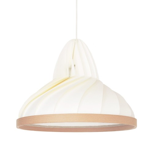 Hanglamp Wave wit Snowpuppe