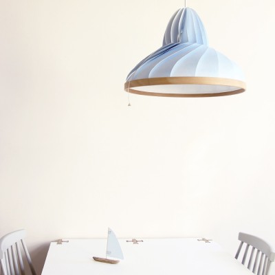 Hanglamp Wave wit Snowpuppe 2