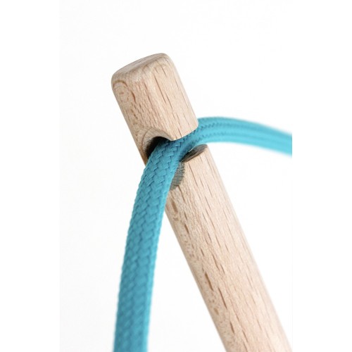 Lámpara de pared Klimoppe con suspensión Moth blanca y gris Snowpuppe