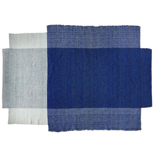 Alfombra Nobsa azul / menta / crema M ames