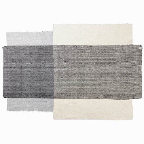 Alfombra Nobsa gris y crema M ames