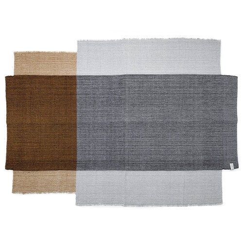 Alfombra Nobsa gris / ocre / crema M ames