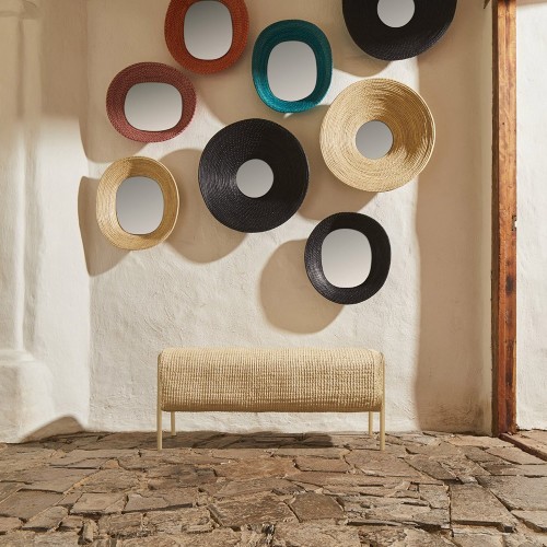 Banc Mecato naturel & sable L ames