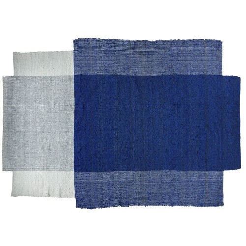 Nobsa vloerkleed blauw / mint / creme L ames