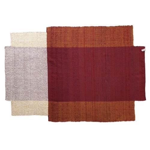 Nobsa rug red/ochre/cream L ames